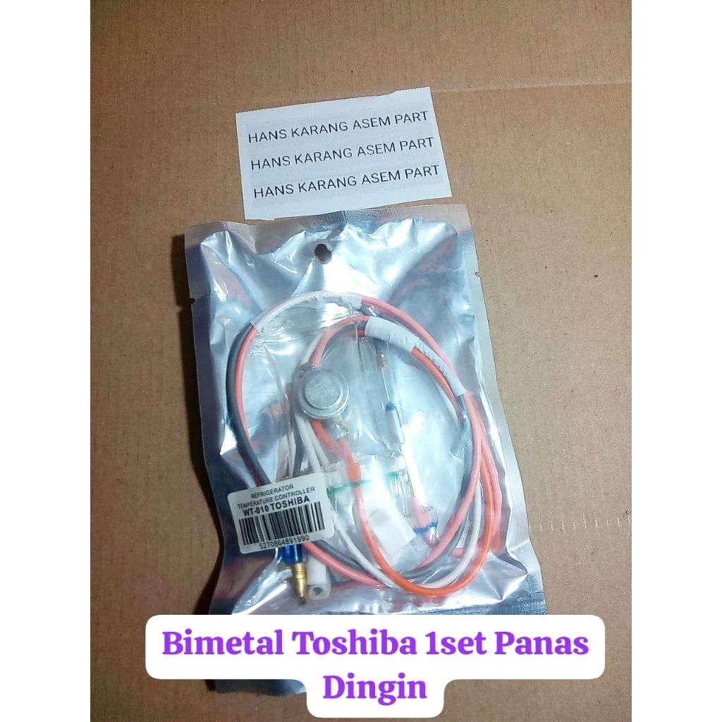 Bimetal/Defrost Kulkas 2Pintu Toshiba