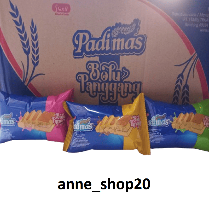 

Padimas Bolu Panggang 1 Dus Campur/Mix Isi 60 Bungkus Exp Dec 25