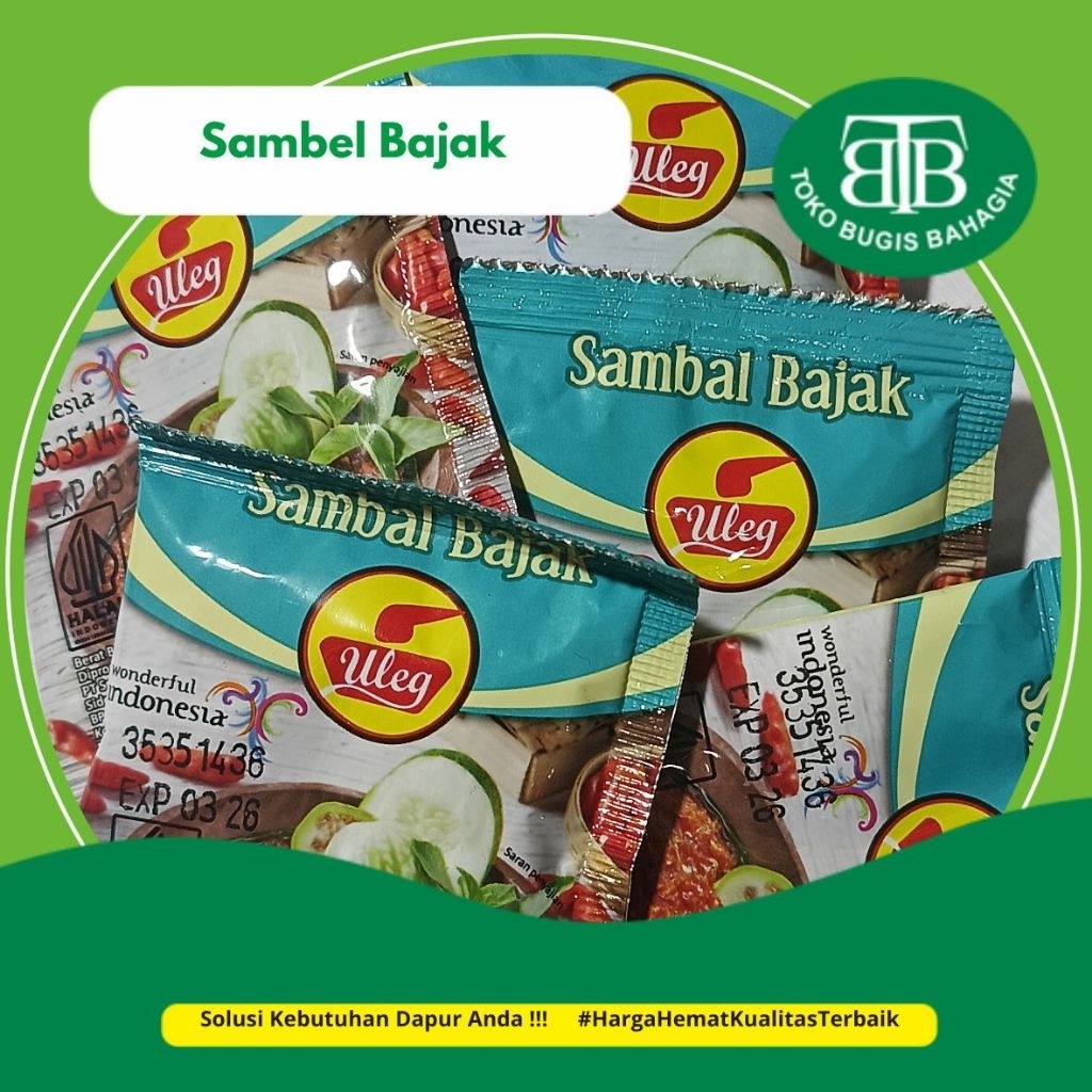 

Sambel uleg Bajak, Murah Makassar