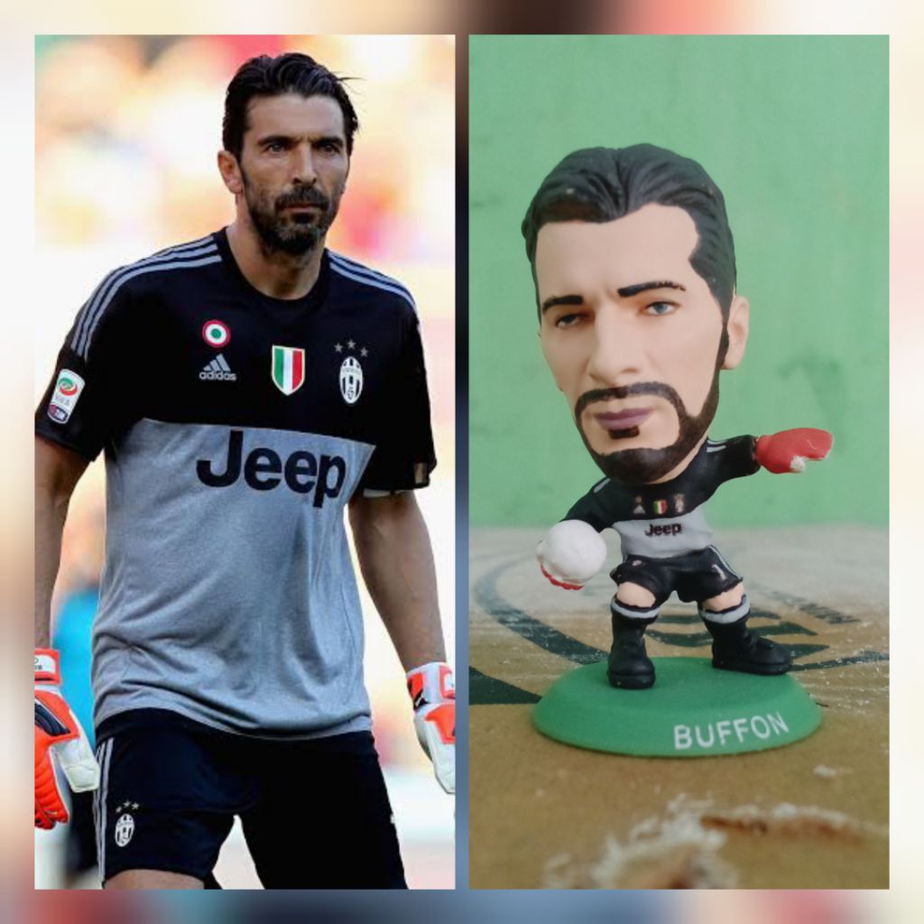 Figure Soccer Soccerstarz Repaint Buffon Juventus