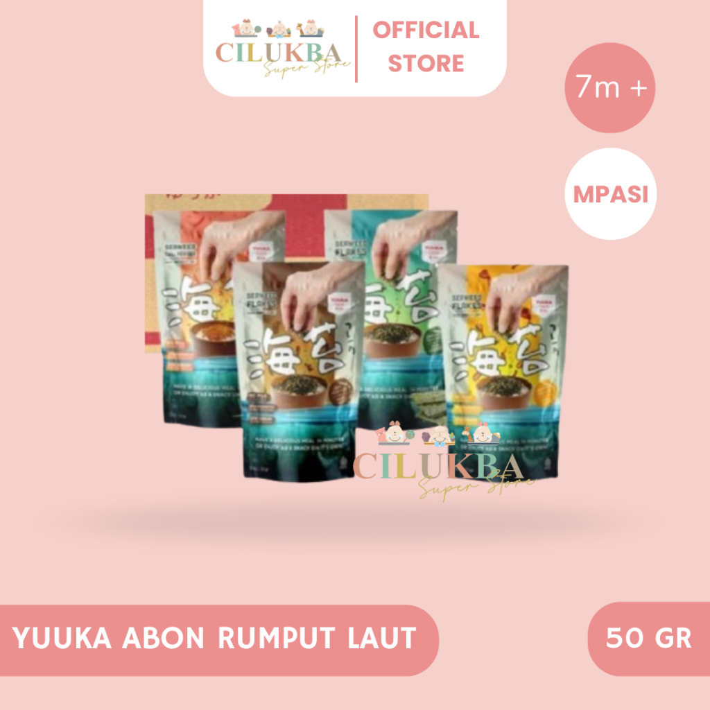 YUUKA ABON RUMPUT LAUT | RUMPUT LAUT TABUR | SEAWEED POWDER | BUBUK RUMPUT LAUT | MAKANAN BAYI