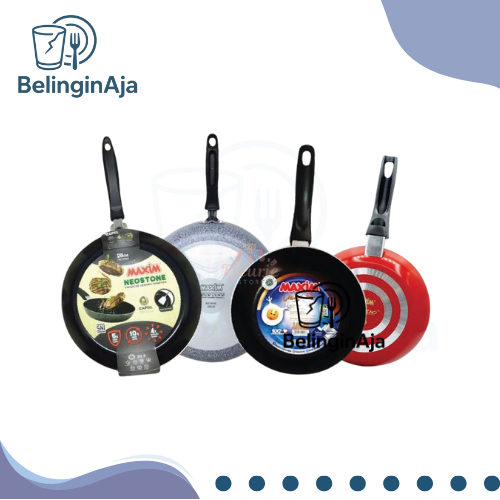 TEFLON Maxim Valentino Frypan 12-26 cm –Wajan Penggorengan Anti LengketTeflon Maxim Valentino 26 cm 
