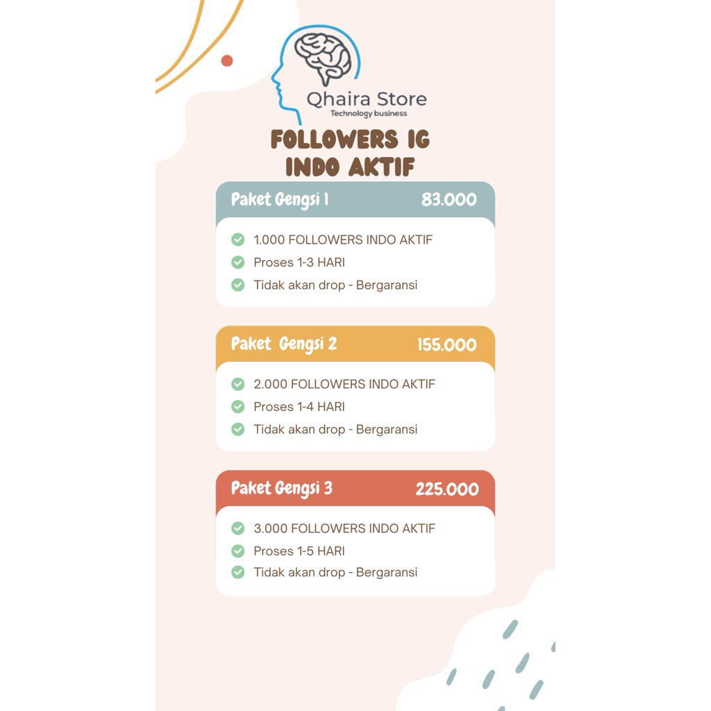 Followes instagram real garansi seumur hidup