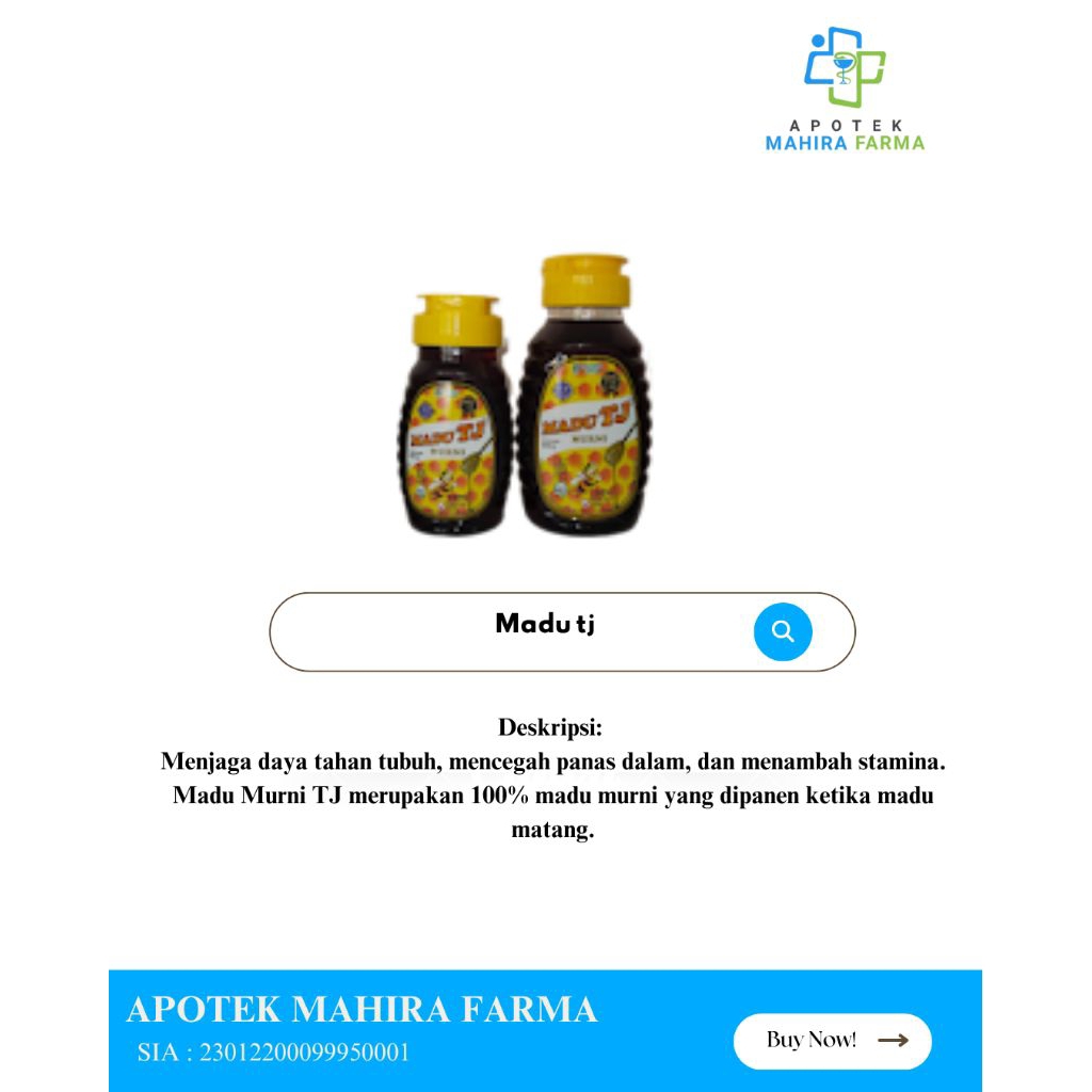 

Madu Tj 250 gr