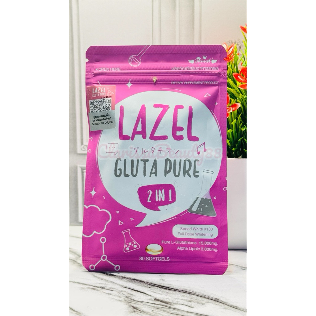 LAZEL GLUTA PURE ORIGINAL THAILAND