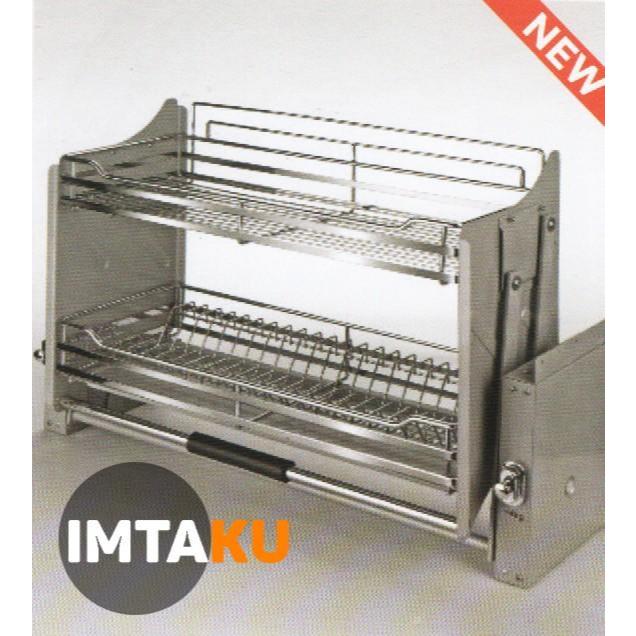 Rak Piring Serbaguna Tarik ke Bawah Vitco Slow Motion XC 26260