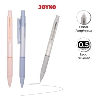 

(1 BIJI) Mechanical Pencil Pensil Mekanik Joyko MP-60 Macaron 0.5 mm / Pensil Mekanik 0.5