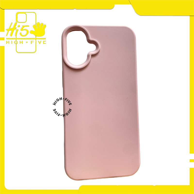 Hi5 Premium Silicone Case Elegan Minimalis PINK for Samsung A15, Samsung A16, A25, Samsung A33, Sams