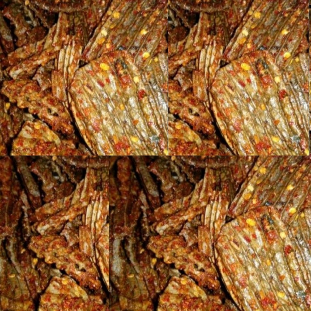 

krupuk jengkol, cemilan viral, 250gram