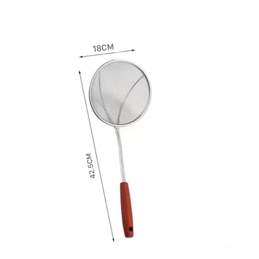 Saringan mie gorengan minyak stainless 18CM