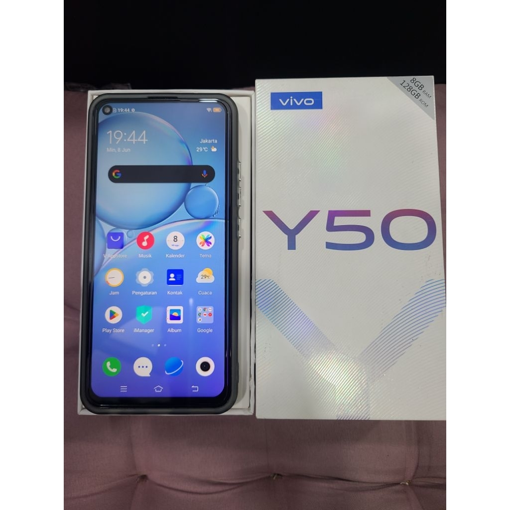 Vivo Y50 8/128 second fullset