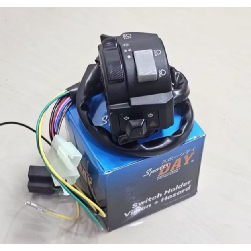 SAKLAR KIRI VIXION + HAZARD