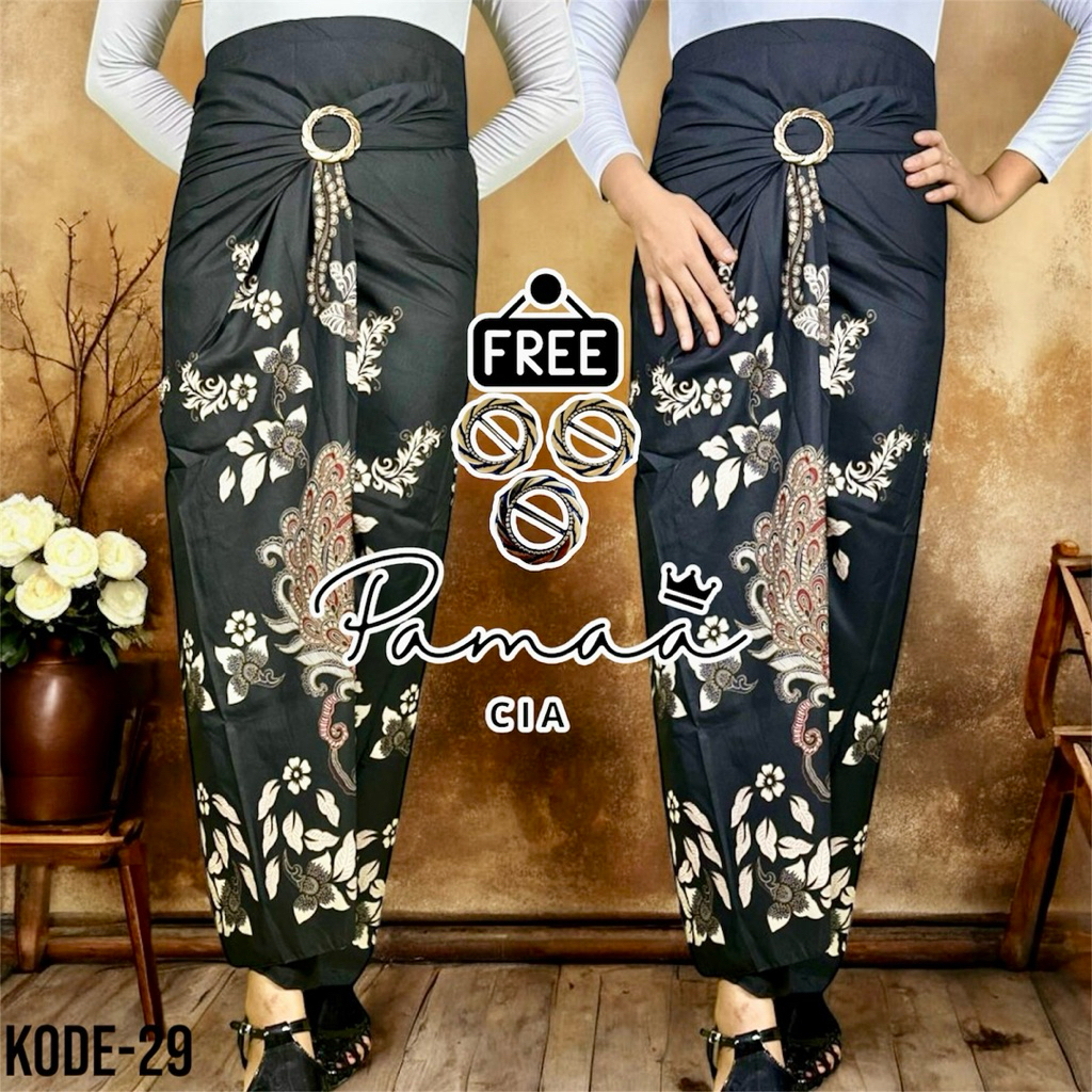 rok lilit serut moderen motif batik cocok untuk semua acara kondangan nikahan tunangan wisuda dan ke