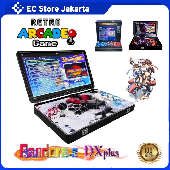 PANDORA DX Plus Arcade Games Stick 3D Game Box Video Game Classic DINGDONG
