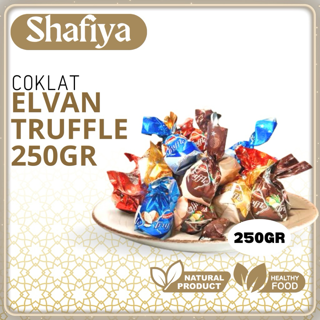 

Elvan Truffle Chocolate 250GR Coklat Arab Turkey All Varian