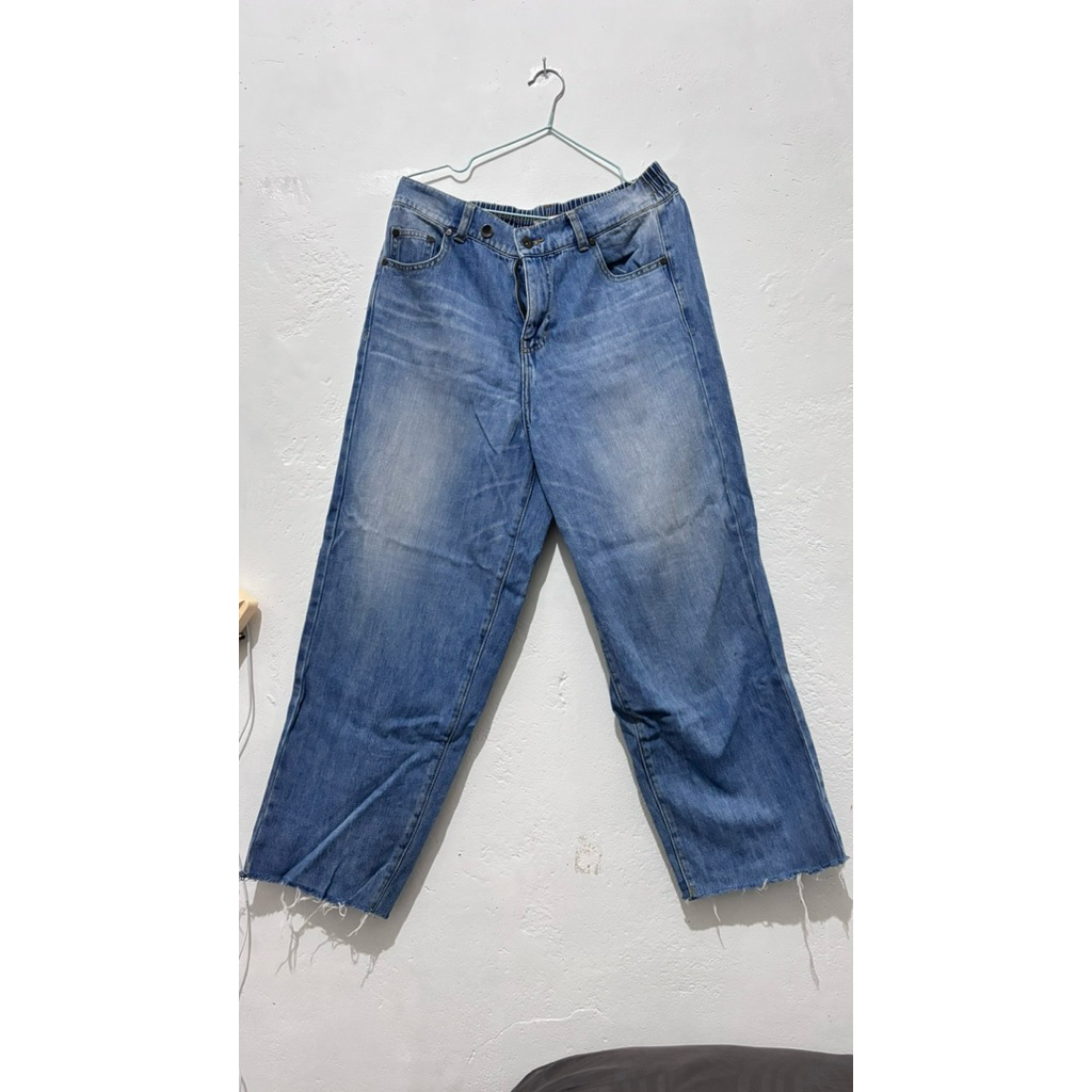 Celana Jeans Geela dan celana kerja grey