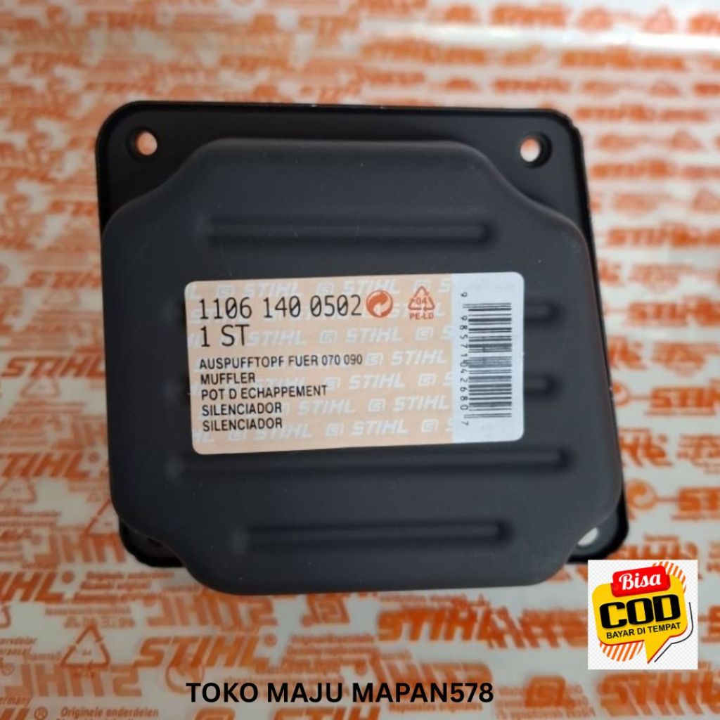 muffler chainsaw ms381 382/knalpot senso stihl ms381