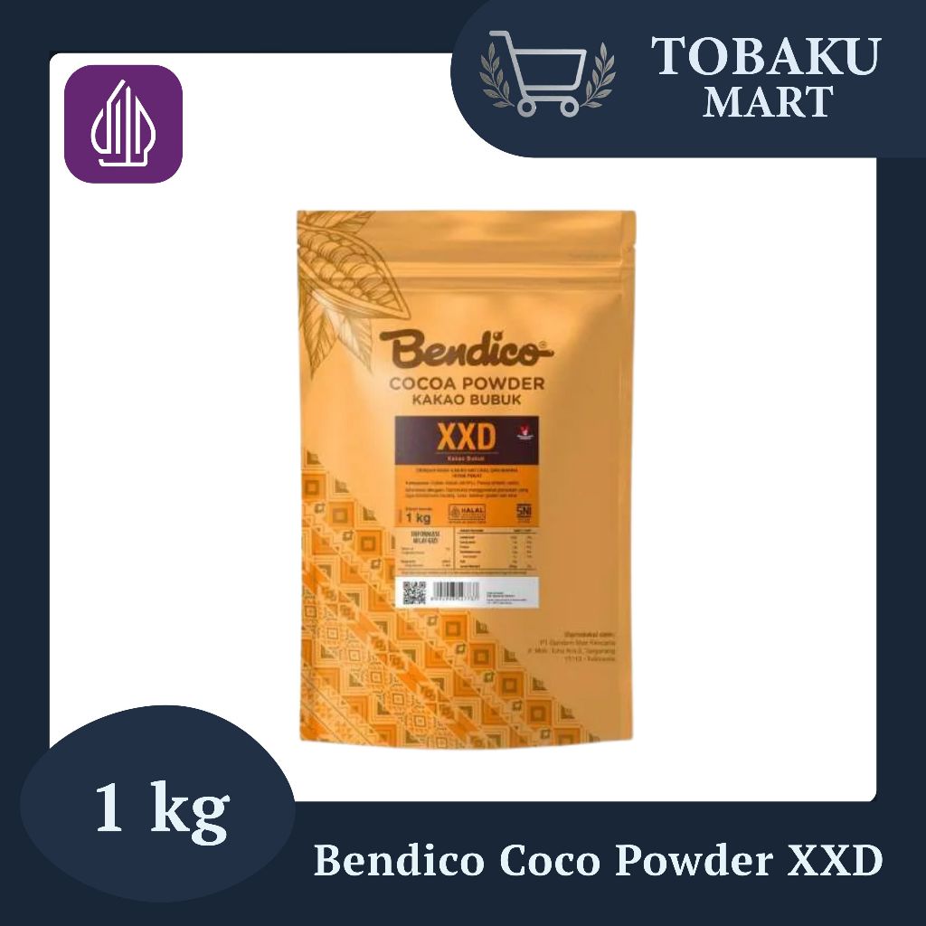 

BENDICO COCO POWDER XXD / EXTRA EXTRA DARK / BUBUK KAKAO SUPER DARK UNTUK BAKING DAN DESSERT / BUBUK COKELAT HITAM PEKAT UNTUK KUE, ROTI, DAN OLAHAN COKELAT PREMIUM