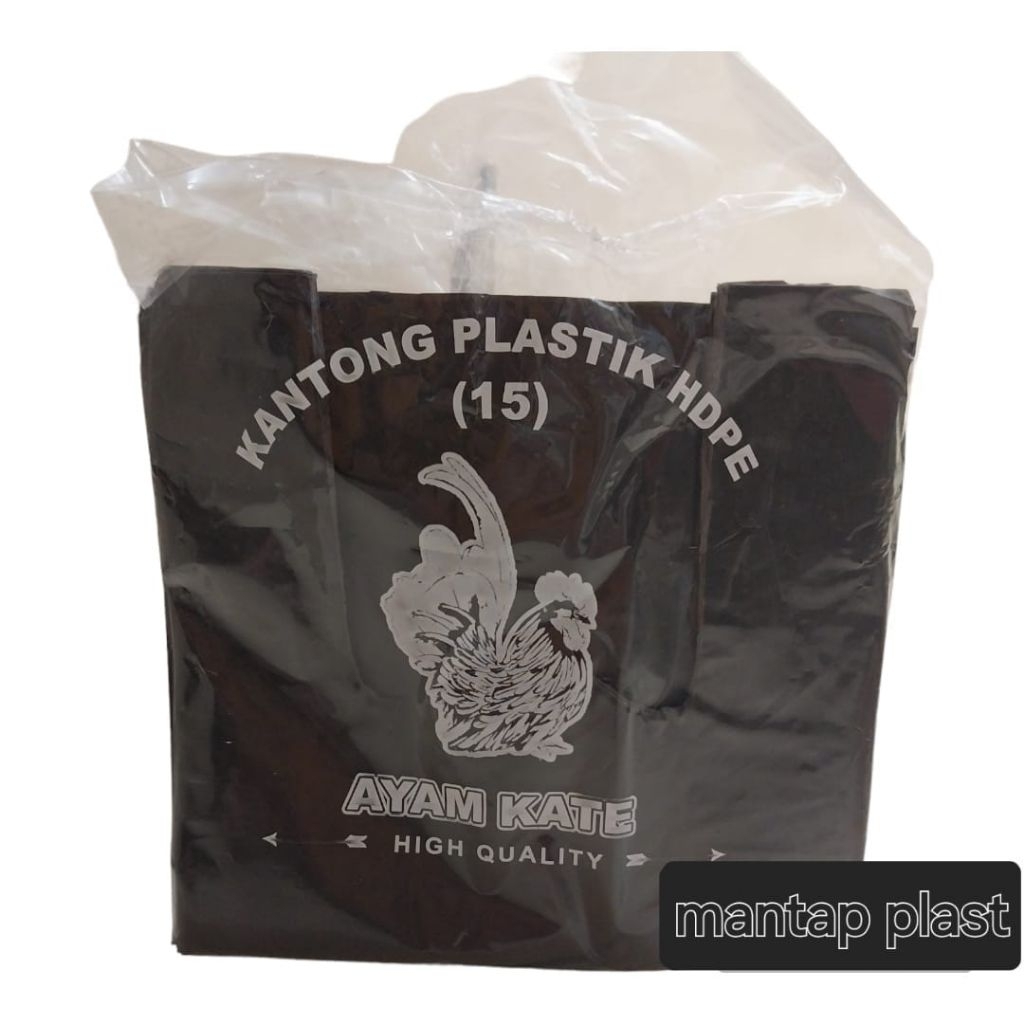 Kantong Kresek Hitam Pack Ukuran Kecil