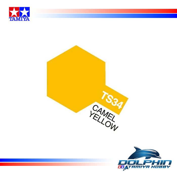 Tamiya Spray Paint TS-34 Camel Yellow - 100ml