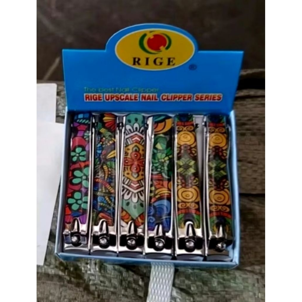 Gunting Kuku Besar Motif Batik - Gunting Kuku Stainless Besar