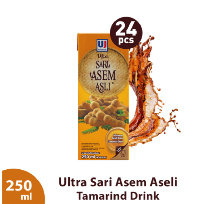

ULTRA Sari Asem Asli 250ml x 24 Pcs (1 Karton)