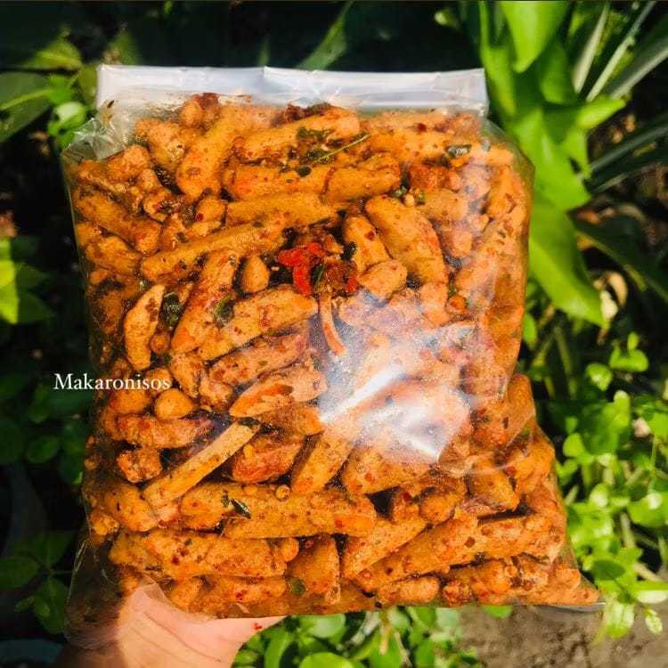 

( COD ) Basreng Pedas daun jeruk 500 Gram bumbu melipah cabe extra pedas original Gurih Viral Murah