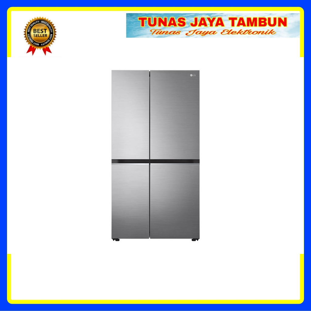 KULKAS SBS LG GC B 257 SLVL / KULKAS LG GC-B 257 SLVL / KULKAS LG SIDE BY SIDE GCB257SLVL