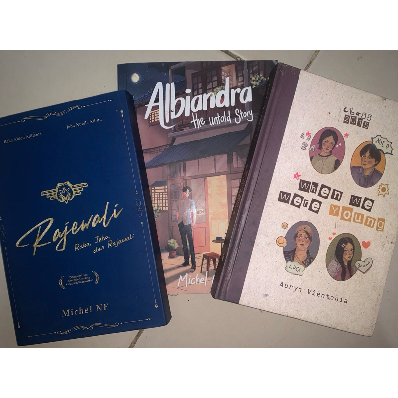 novel au rajewali, albiandra, when we were young