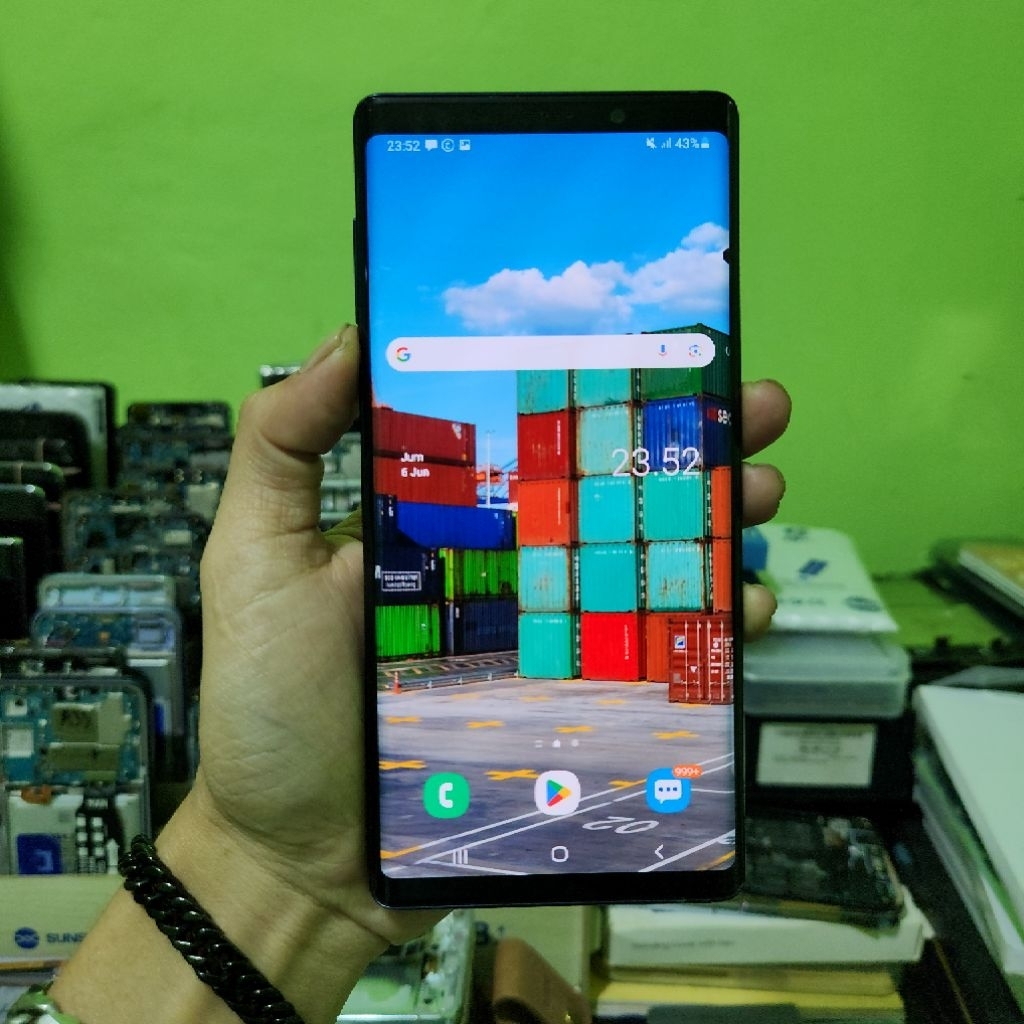 LCD ORIGINAL CABUTAN BEKAS SAMSUNG NOTE 9