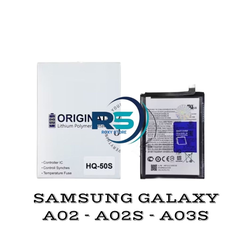 Baterai Samsung Galaxy A02 / A02S / A03S HQ-50S Original