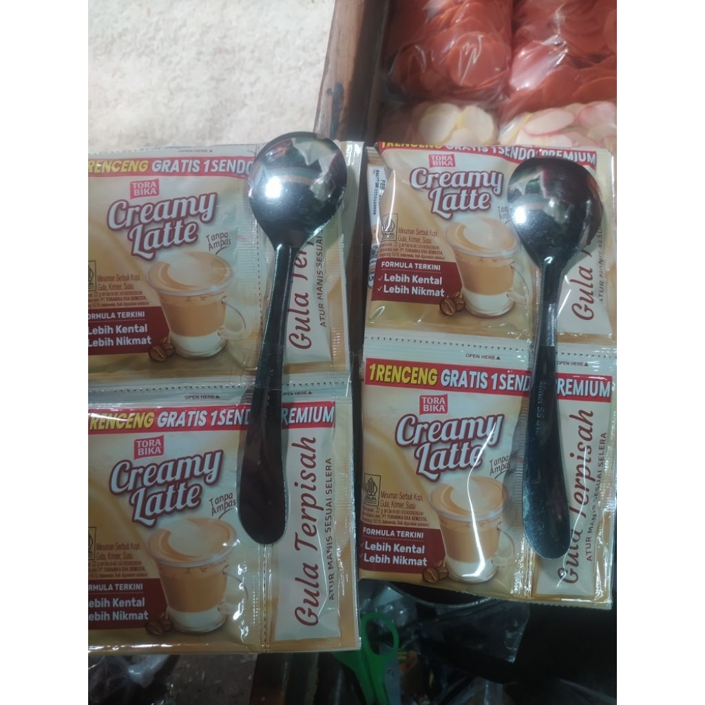 

TORABIKA CREAMI LATTE 22g 1 renceng (10pcs)