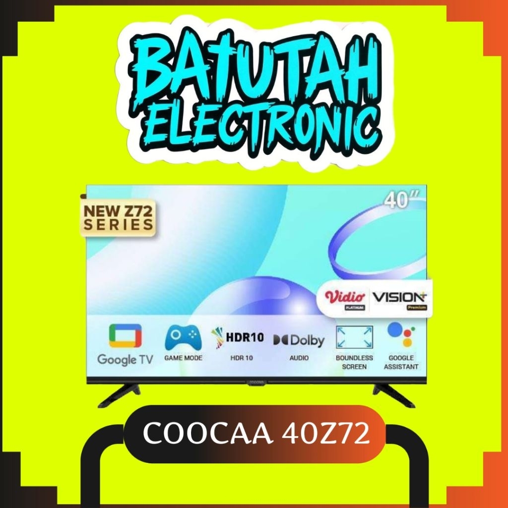 COOCAA 40Z72 40 inch google tv Full HD