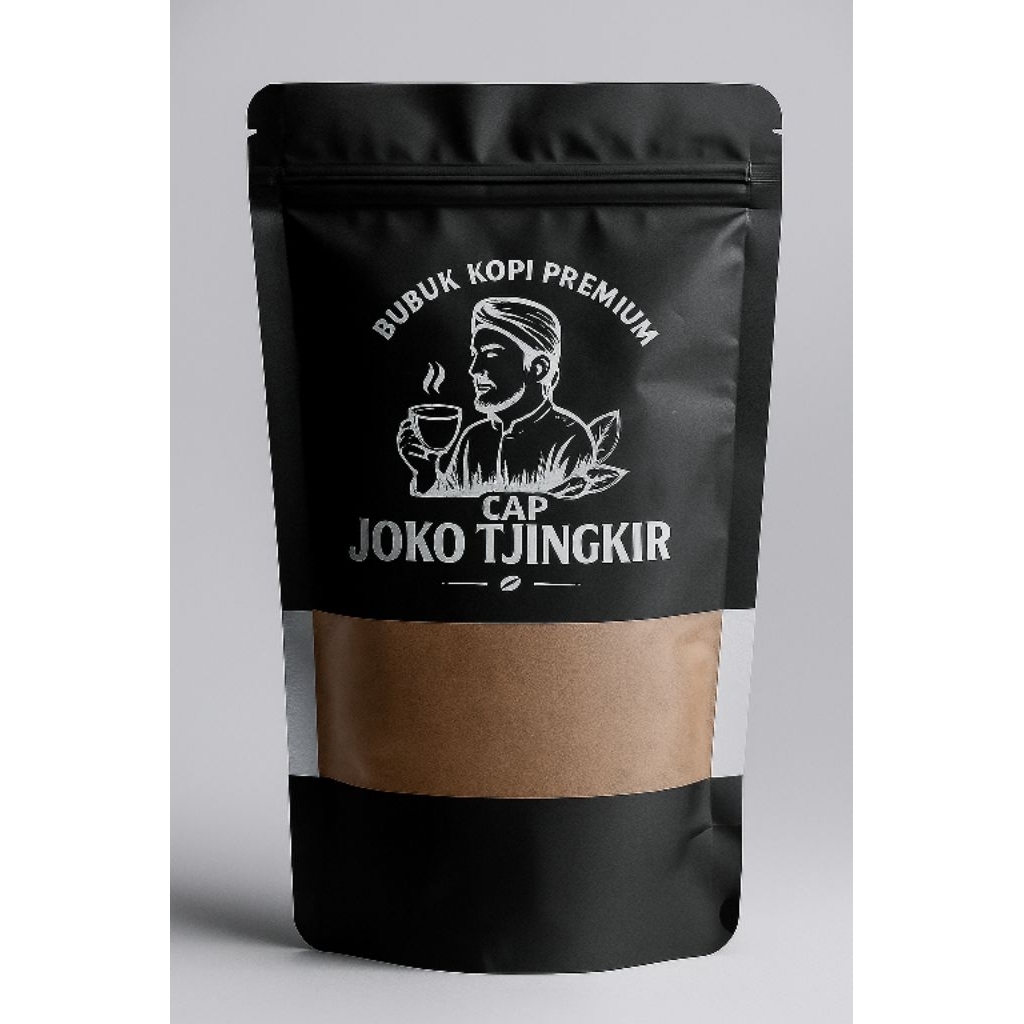 

Bubuk Kopi Premium Cap Joko Tjingkir - Kopi Hitam Asli, Aroma Kuat, 200gr