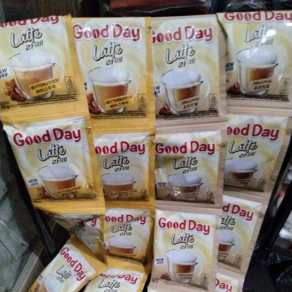 

Goodday latte 1 renteng