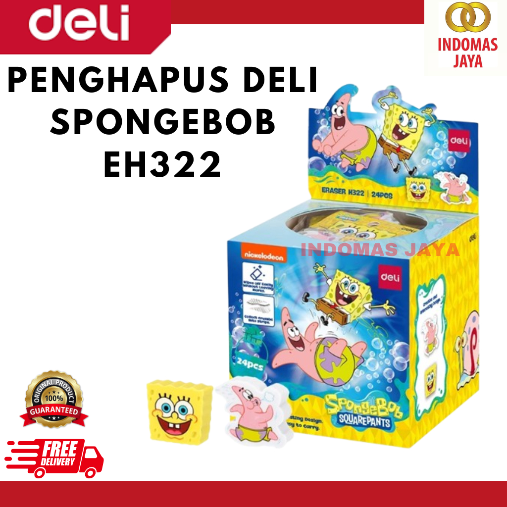 

Deli Penghapus / Eraser Kuning Spongebob Special Edition EH322