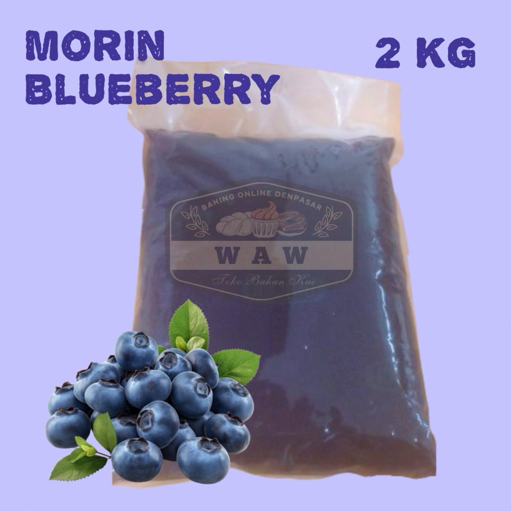 

Morin Topping Blueberry 2 KG / Selai Bluberi Morin