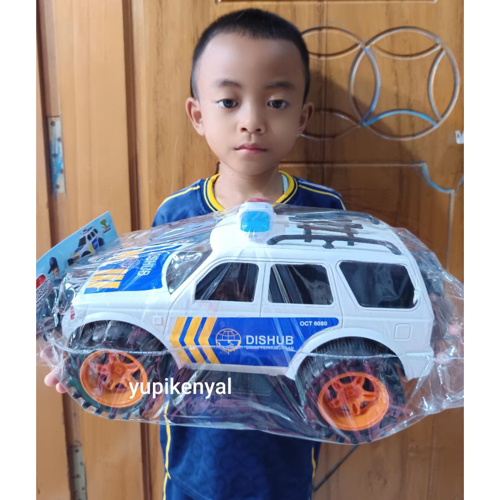 Mainan Jeep Polisi Off-road Dishub Jumbo