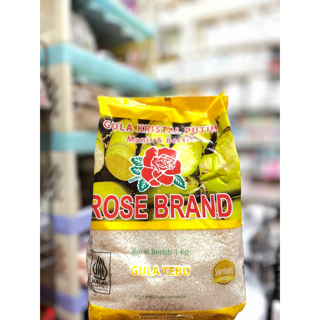 

RoseBrand Gula Kristal Putih 1kg ( Sugar )