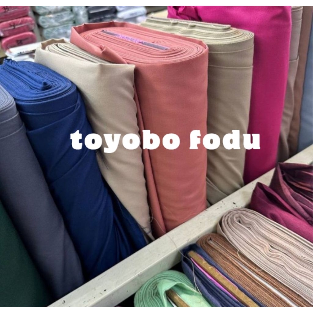 kain katun toyobo fodu/kain toyobo fodu