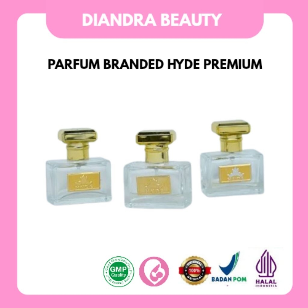 HYDE BEAUTY SKINCARE PARFUM BRANDED PREMIUM TANPA DUS