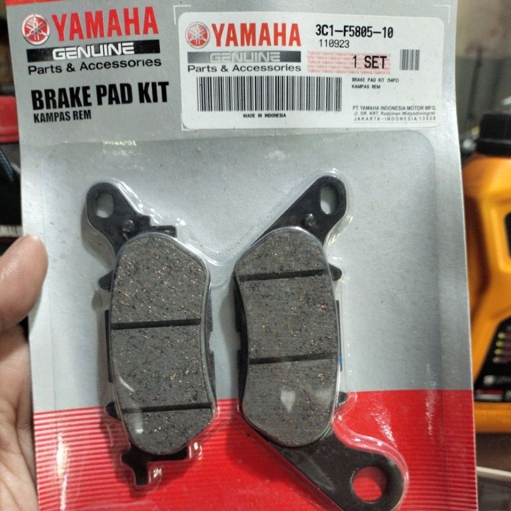 kampas rem depan vixion