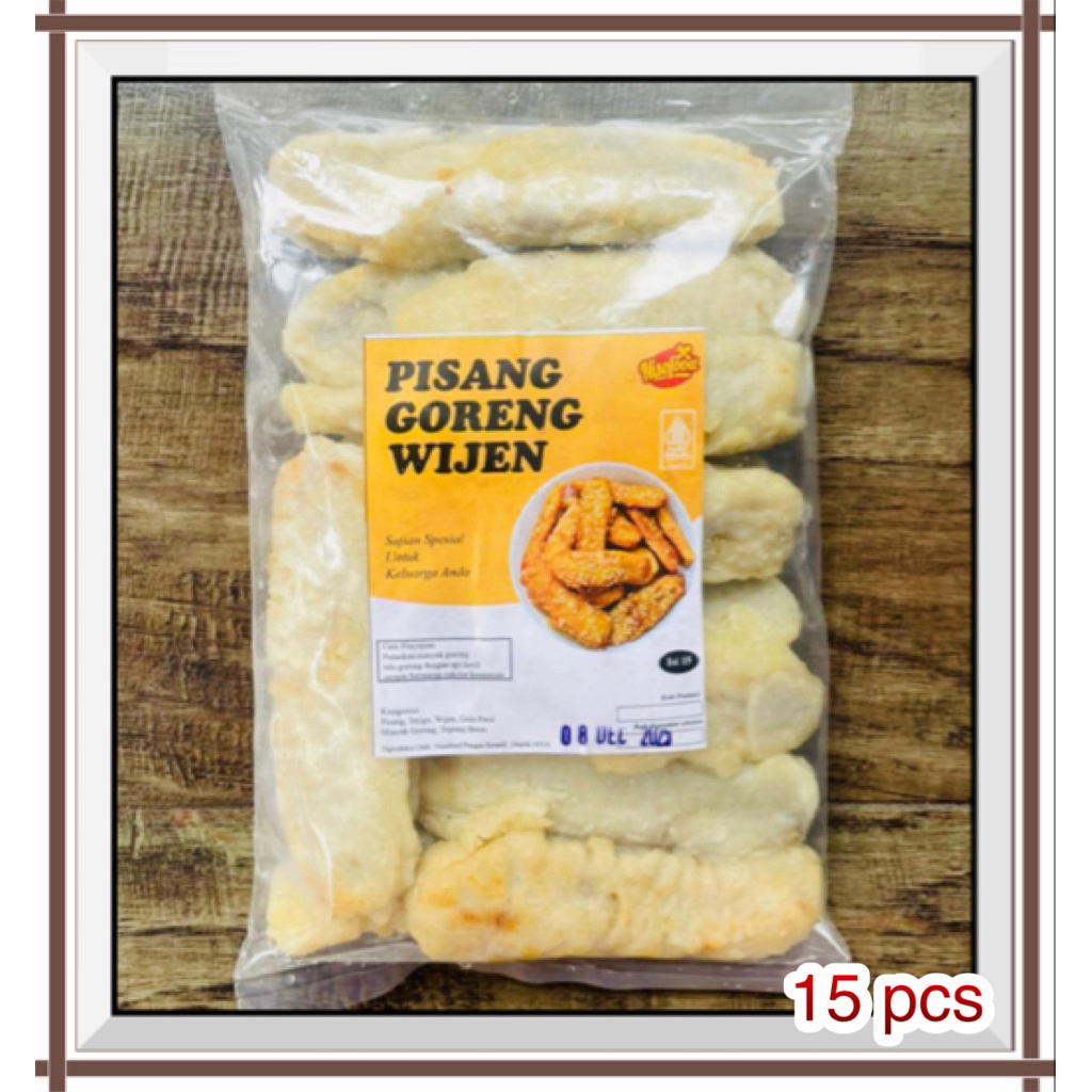 

Pisang Goreng Wijen isi 15 by Nisofood