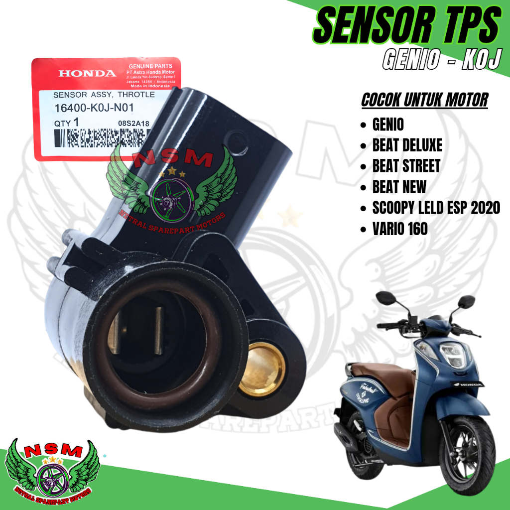 SENSOR TPS GENIO KOJ / SCOOPY NEW / BEAT NEW / BEAT DELUXE / BEAT STREET 2021 SENSOR TPS