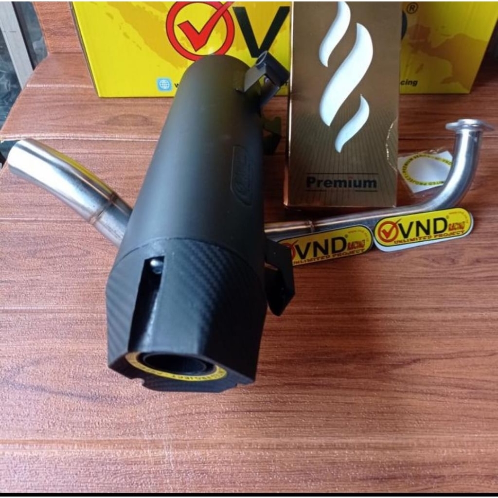 knalpot vnd ak777 yamaha aerox 155