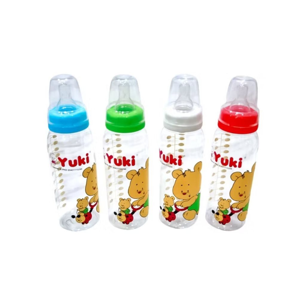 YUKI Botol susu baby Dot Silicon/Baby Bottle-120 ml / 240 ml