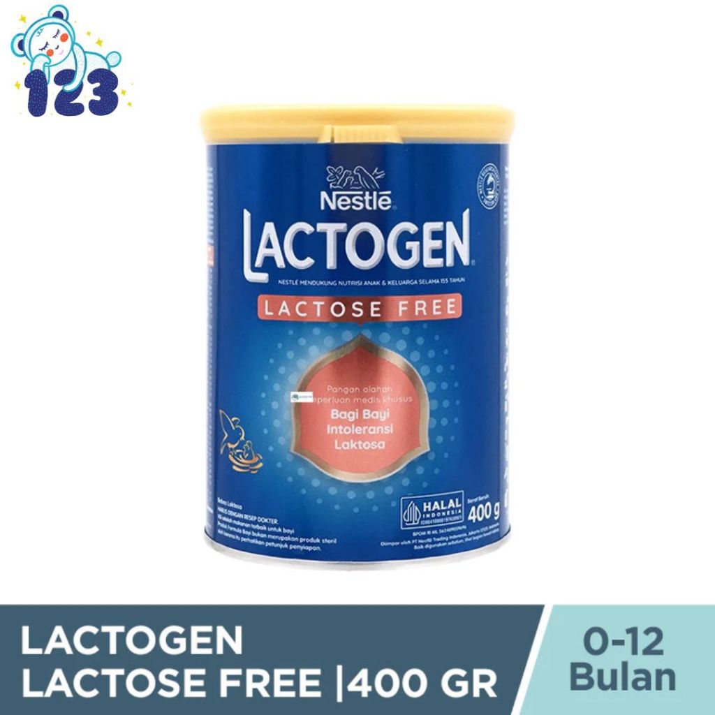 Lactogen Lactose Free 400 Gr - Susu Formula Bayi Bebas Laktosa - READY MANADO