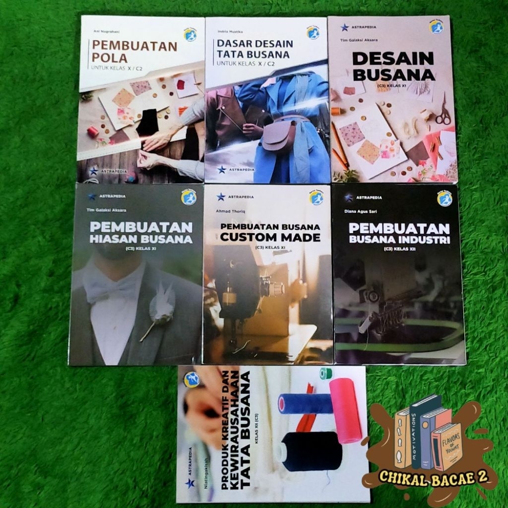 ORIGINAL BUKU PEMBUATAN POLA DASAR DESAIN TATA BUSANA DESAIN BUSANA PEMBUATAN HIASAN BUSANA PEMBUATA