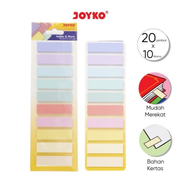 

JOYKO PASTEL IM-65 | PEMBATAS & PENANDA (INDEX & MARK)