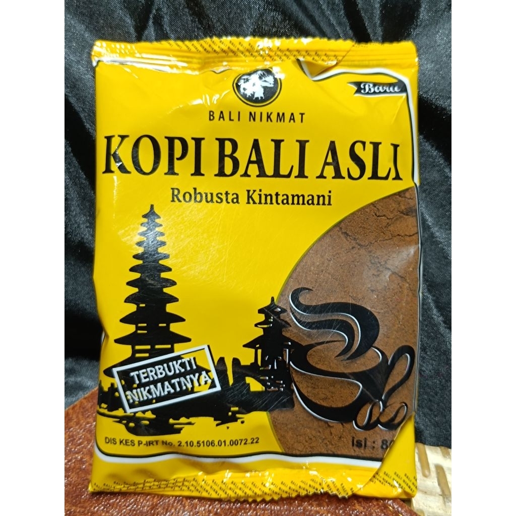 

Kopi Bali Asli Robusta Kintamani 80gr